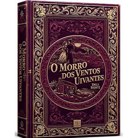 Livro O Morro dos Ventos Uivantes - Edição Supreme Capa Dura com Alto Relevo