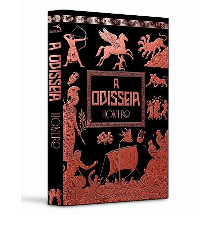 Livro Capa Dura - A Odisseia - Homero - Editora Pandorga