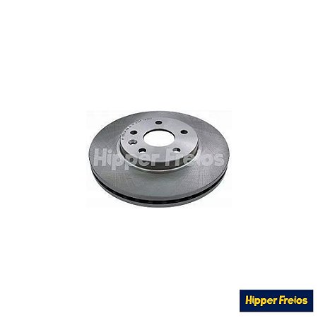 Jg Disco De Freio Dianteiro Ventilado 5 Furos - Hipper Freio S - Hf51b