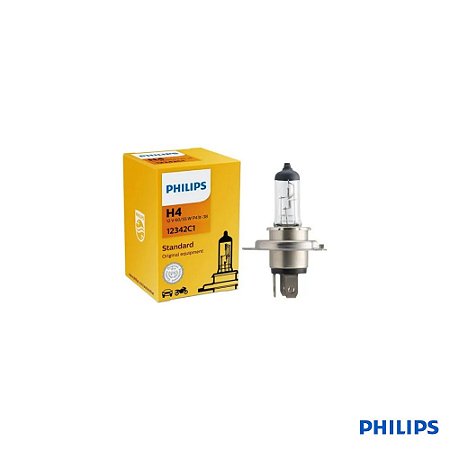 Lampada Philips - 12342 - Premium Standard H4 12v 60w 55w