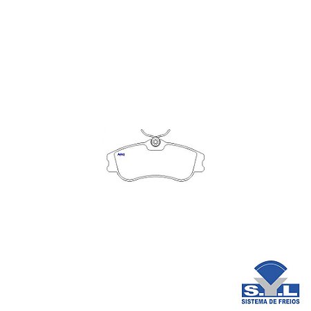Pastilha De Freio Dianteira - Syl - Syl1137