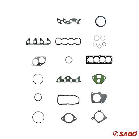 Jogo De Juntas Do Motor Completo - Sem Retentor - Sabó - 80274