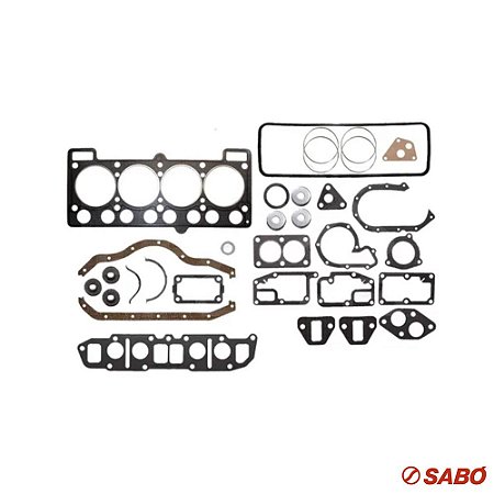 Jogo De Juntas Do Motor Completo - Sem Retentor - Sabó - 80450flex