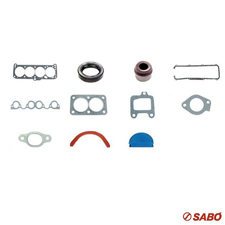 Jogo De Juntas Do Motor Superior - Com Retentor - Sabó - 79496