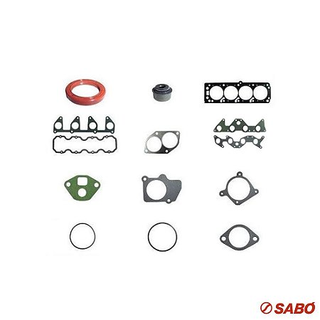 Jogo De Juntas Do Motor Superior - Com Retentor - Sabó - 79508