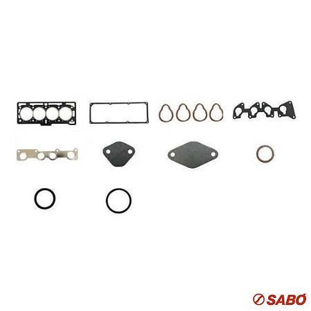 Jogo De Juntas Do Motor  Superior - Sem Tampão - Sem Retentor - Sabó - 79407flex