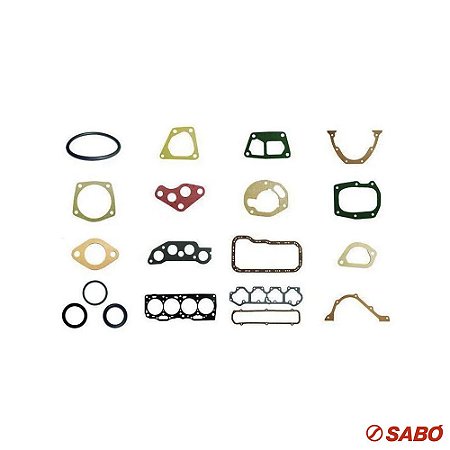 Jogo De Juntas Do Motor Completo - Sem Retentor - Sabó - 80258