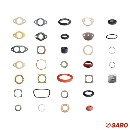 Jogo De Juntas Do Motor Completo - Com Retentor - Sabó - 46606ef8