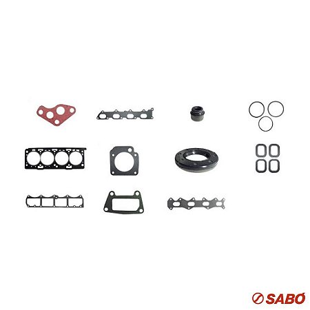 Jogo De Juntas Do Motor Superior - Com Retentor - Sabó - 79651