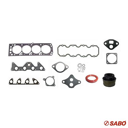 Jogo De Juntas Do Motor Superior - Com Retentor - Sabó - 79384