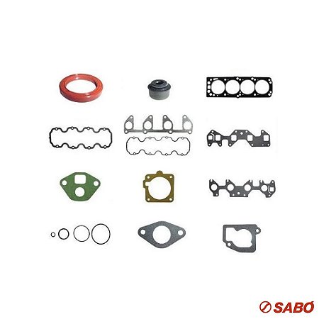 Jogo De Juntas Do Motor Superior - Com Retentor - Sabó - 79516
