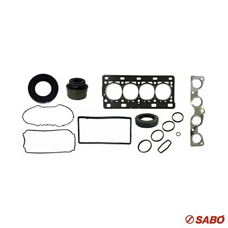 Jogo De Juntas Do Motor Superior - Com Retentor - Sabó - 79370flex