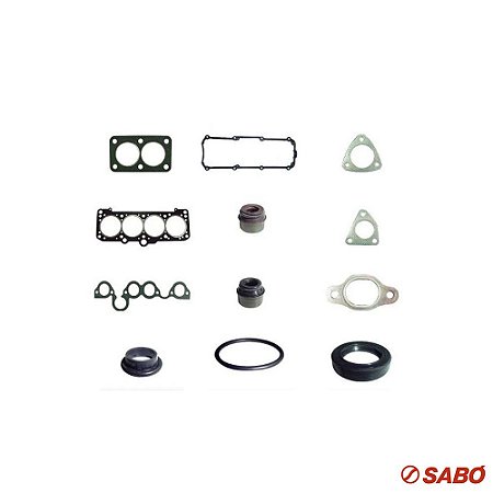 Jogo De Juntas Do Motor Superior - Com Retentores De Haste -  Sabó - 79390flexr
