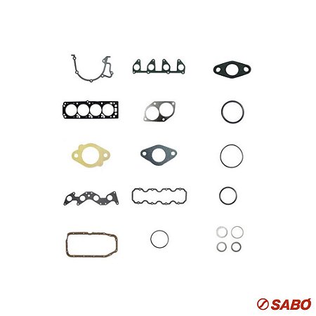 Jogo De Juntas Do Motor Completo - Sem Retentor - Sabó - 10306efpsa4