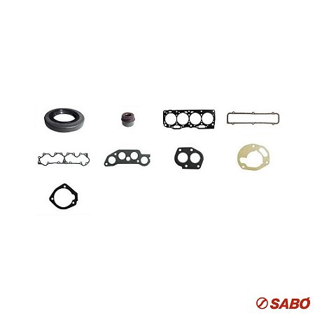Jogo De Juntas Do Motor Superior - Com Retentor - Sabó - 79484