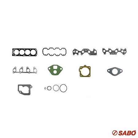 Jogo De Juntas Do Motor Superior - Com Retentor - Sabó - 79685