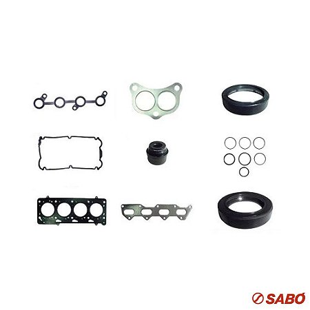 Jogo De Juntas Do Motor Superior - Com Retentor - Sabó - 79648