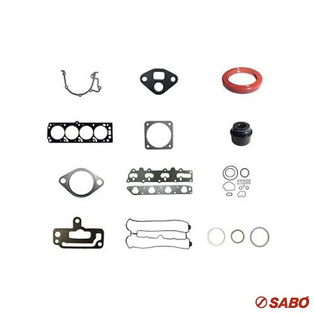 Jogo De Juntas Do Motor Superior - Com Retentor - Sabó - 79568