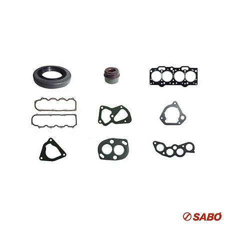 Jogo De Juntas Do Motor Superior - Com Retentor - Sabó - 79487flexr