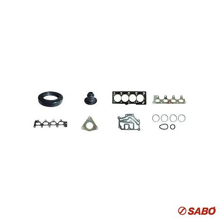 Jogo De Juntas Do Motor Superior - Com Retentor - Sabó - 79368flexr