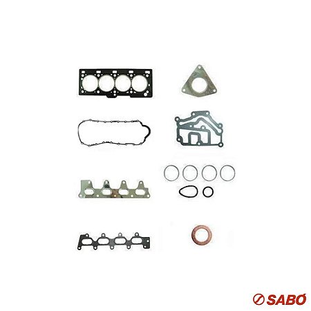 Jogo De Juntas Do Motor Completo - Sem Retentor - Sabó - 80367