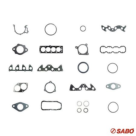Jogo De Juntas Do Motor Completo - Sem Retentor - Sabó - 80253