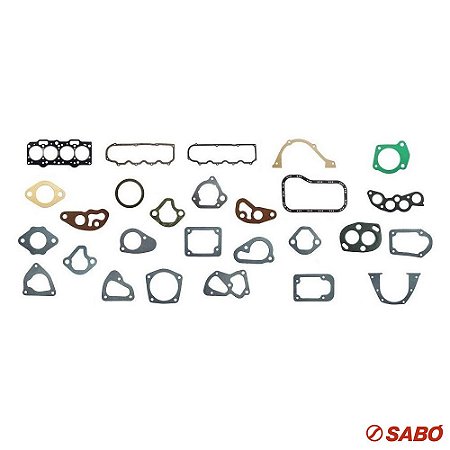 Jogo De Juntas Do Motor Completo - Sem Retentor - Sabó - 80994flex