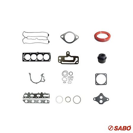 Jogo De Juntas Do Motor Superior - Com Retentor - Sabó - 79573