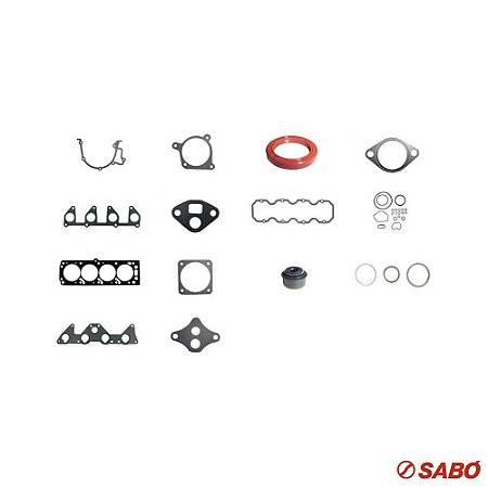 Jogo De Juntas Do Motor Superior - Com Retentor - Sabó - 79566