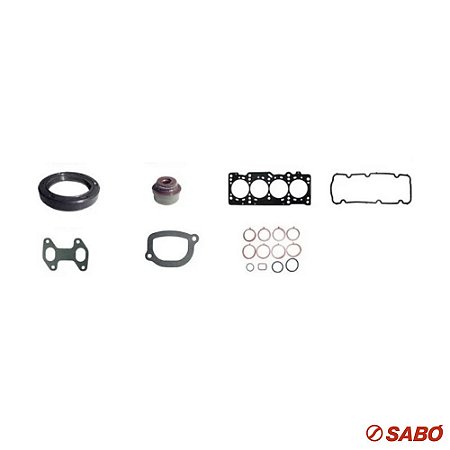 Jogo De Juntas Do Motor Superior - Com Retentor - Sabó - 79324flexr