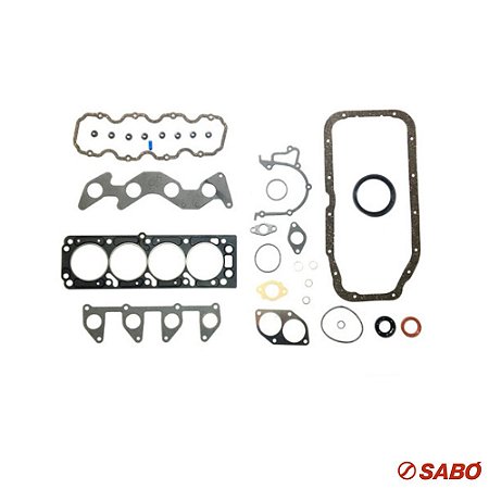 Jogo De Juntas Do Motor Completo - Com Retentor - Sabó - 10306efpsg