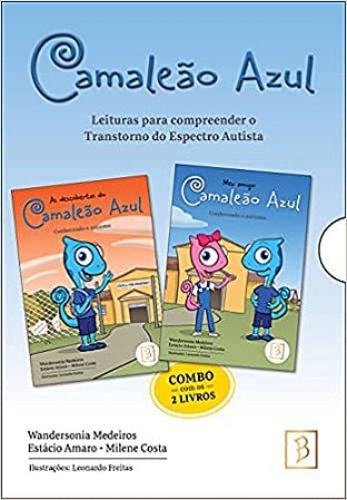 Combo Com 2 Livros: Camaleão Azul