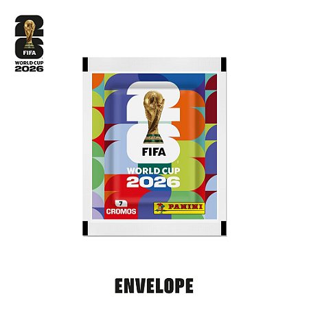 ENVELOPE FIGURINHAS COPA DO MUNDO 2026 - PANINI COLECIONAVEL