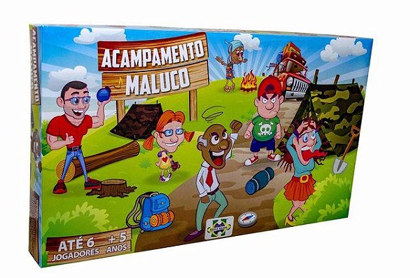 Jogo de tabuleiro de dados de acampamento preto e branco de verão