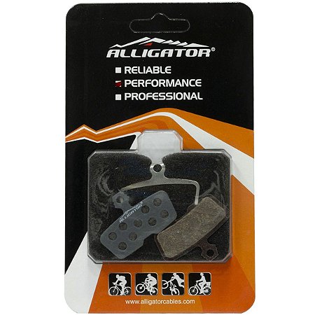 Pastilha de Freio Alligator P/Sram Avid Code R Semi-Metálico