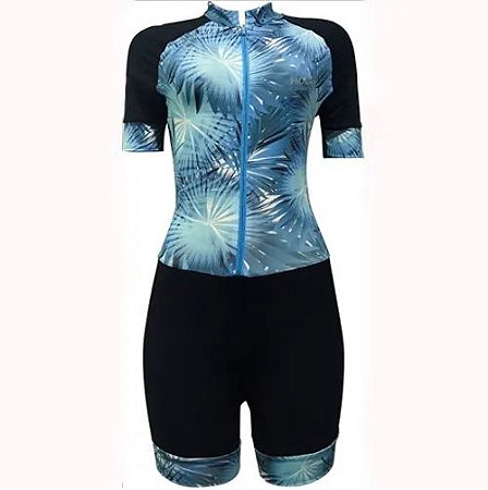 Macaquinho Feminino Para Ciclismo Hold Sports Frozen