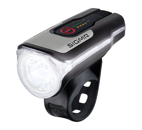 Farol Lanterna Bike Sigma Aura 80 Lux Recarregável Usb Top - Godoy Bike  Fitness - Tudo para sua bike!