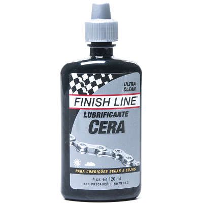 Oleo Lubrificante Finish Line Cera Para Correntes Bike 120ML