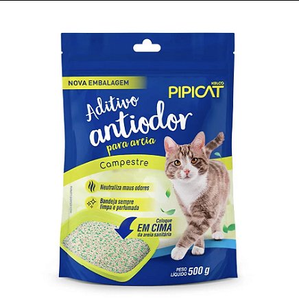 Aditivo Pipicat Campestre para Gatos 500 g