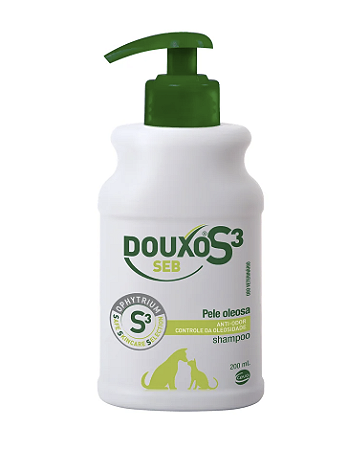 Shampoo Douxo S3 Seb para Cães e Gatos 200ml