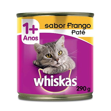 Alimento Úmido Whiskas Patê Frango 290g
