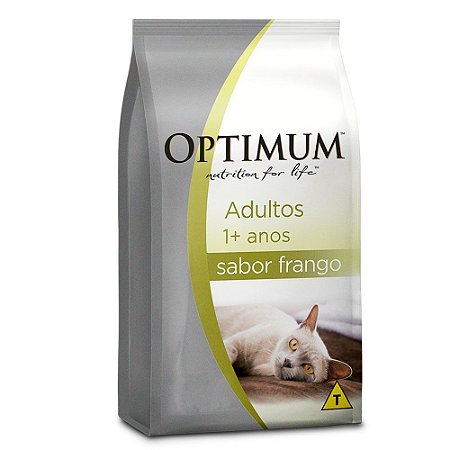 Ração Optimum Gatos Adultos Frango