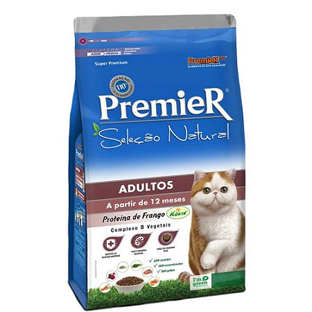 Ração Premier Gatos Adultos Seleção Natural