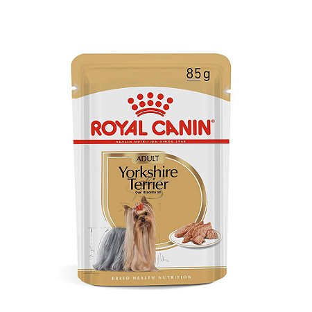 Alimento Úmido para Yorkshire Terrier Adultos Royal Canin 85g