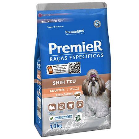 Ração Premier Shih Tzu Adultos Salmão
