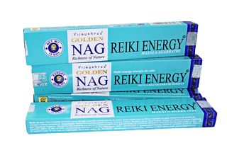 Incenso Massala Nag Golden Reiki Energy