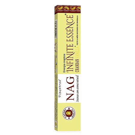Incenso Massala Golden Infinite Essence Chandan Vanilla