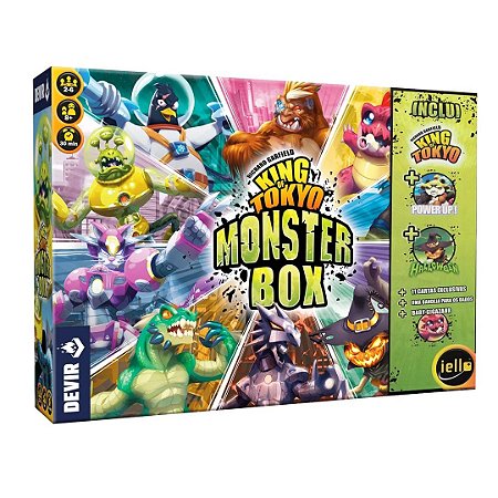 King of Tokyo Monster Box Jogo de Tabuleiro Devir