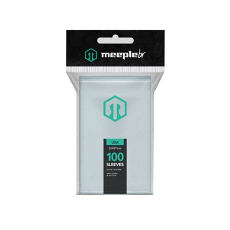 Sleeves MeepleBR - USA - 56 x 87mm