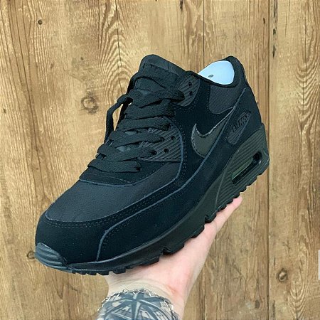 Nike Air Max 90 - Preto Camurça - RL STORE - SITE OFICIAL.